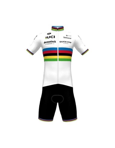 Conjunto de ciclismo corto DECEUNINCK-QUICK STEP para el verano, comodidad y estilo en cada pedalada