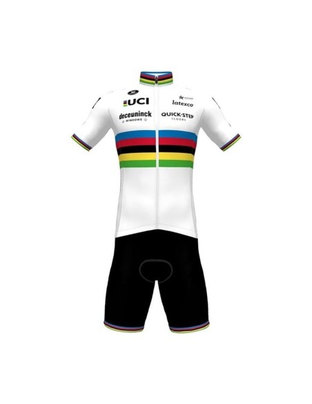 Conjunto de ciclismo corto DECEUNINCK-QUICK STEP para el verano, comodidad y estilo en cada pedalada