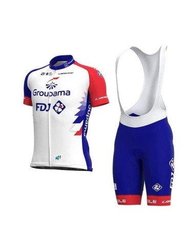 Conjunto corto de ciclismo FDJ para el verano: comodidad y estilo en cada pedaleada