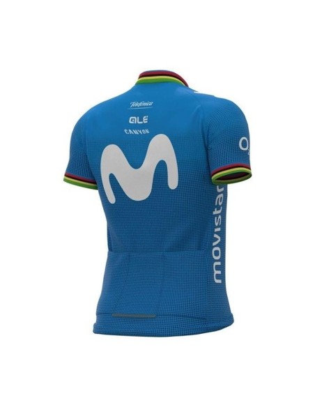 Conjunto de ciclismo corto Movistar para el verano: comodidad y frescura aseguradas