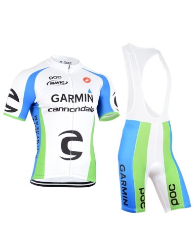 Conjunto corto de ciclismo Garmin Cannondale: comodidad y frescura para tus rutas