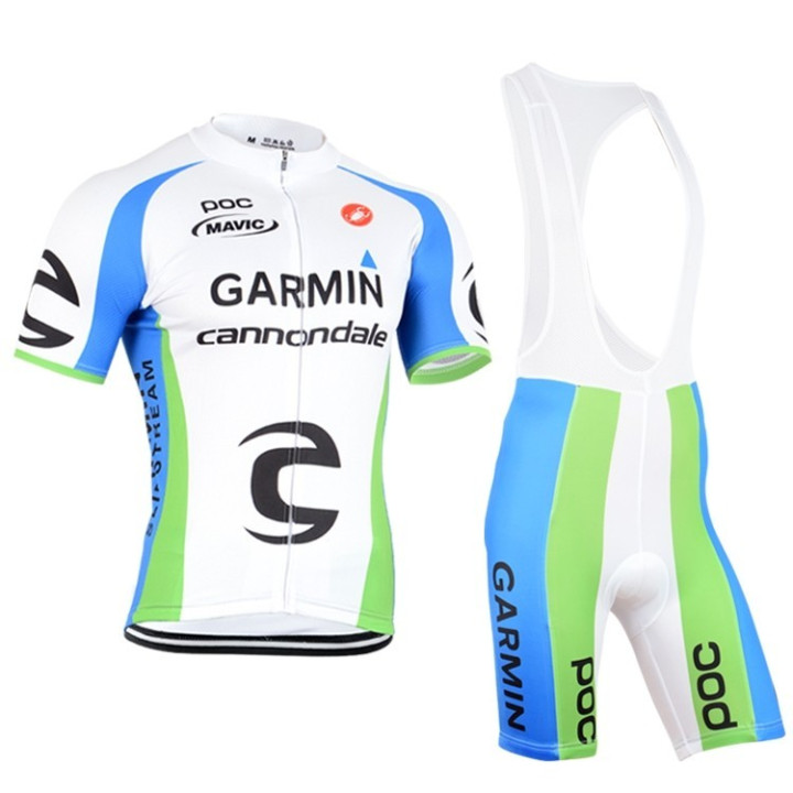 Conjunto corto de ciclismo Garmin Cannondale: comodidad y frescura para tus rutas