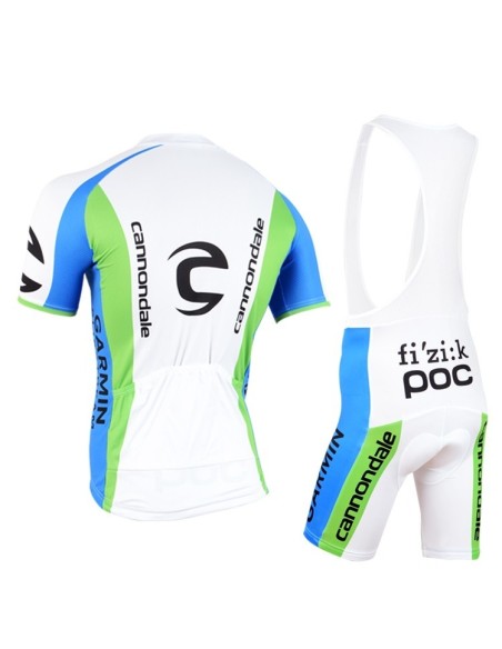 Conjunto corto de ciclismo Garmin Cannondale: comodidad y frescura para tus rutas