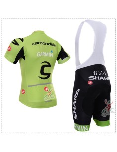 Conjunto de ciclismo corto Garmin Cannondale para un verano cómodo y fresco 2