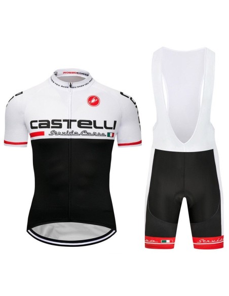 Conjunto corto de ciclismo Castelli: comodidad y frescura para tus rutas