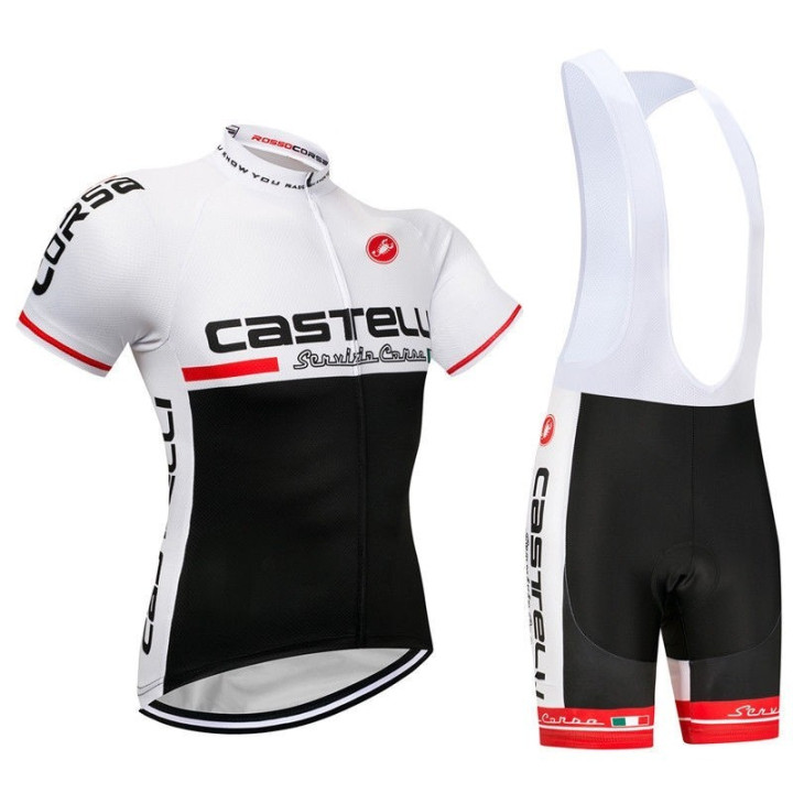 Conjunto corto de ciclismo Castelli: comodidad y frescura para tus rutas