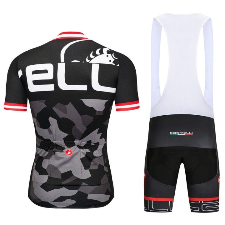 Conjunto corto de ciclismo Castelli: comodidad y estilo para tus rutas de verano