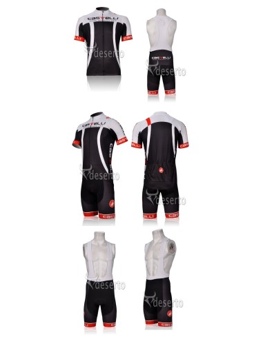 Conjunto corto de ciclismo Castelli: comodidad y estilo para tus paseos