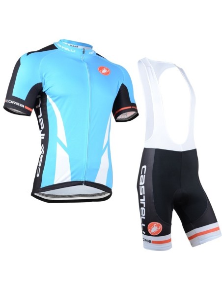 Conjunto corto de ciclismo Castelli: comodidad y estilo para tus rutas