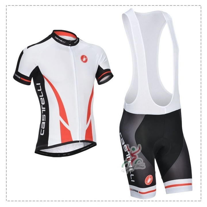 Conjunto de ciclismo corto Castelli: comodidad y frescura para tus rutas