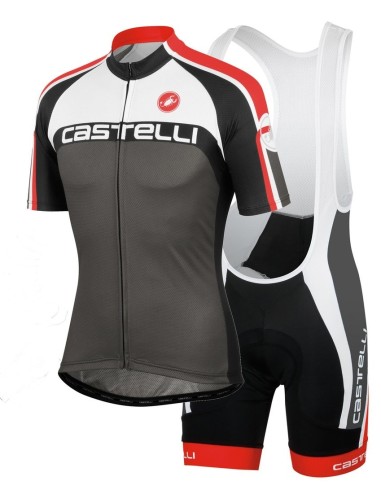 Conjunto corto de ciclismo Castelli: comodidad y estilo para tus paseos