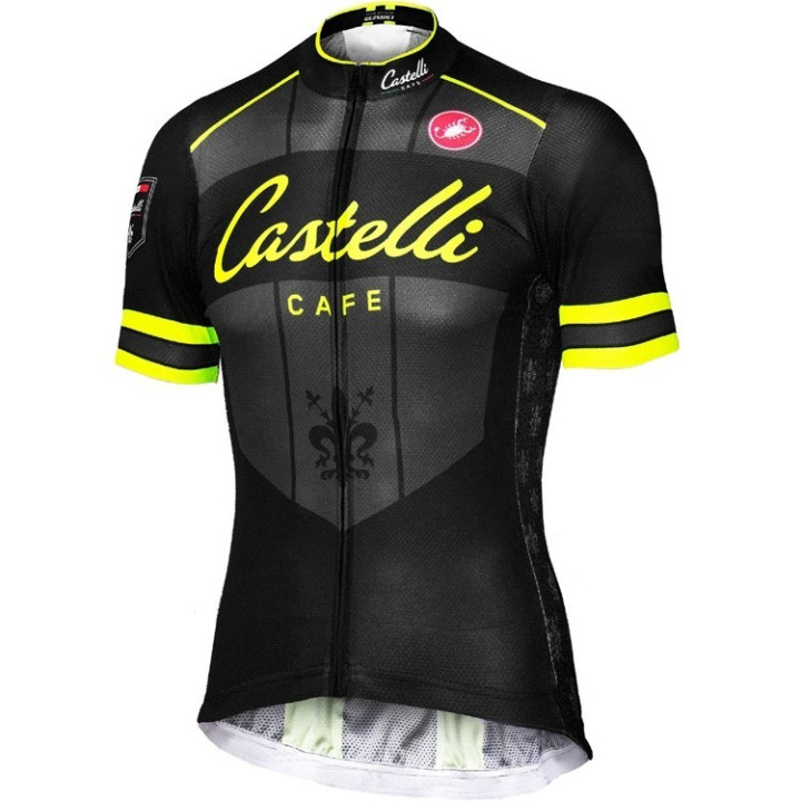 Equipación corta Castelli Cafe para ciclistas cómodos y frescos