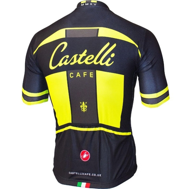 Equipación corta Castelli Cafe para ciclistas cómodos y frescos