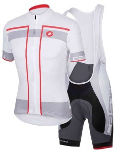 Conjunto corto de ciclismo Castelli: comodidad y estilo para tus paseos de verano
