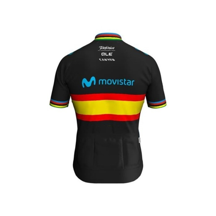 Maillot Corto Movistar: comodidad y frescura para tus rutas en bici