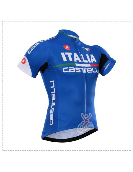 Conjunto corto de ciclismo Italia Castelli: comodidad y estilo para tus paseos