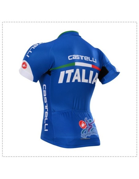 Conjunto corto de ciclismo Italia Castelli: comodidad y estilo para tus paseos
