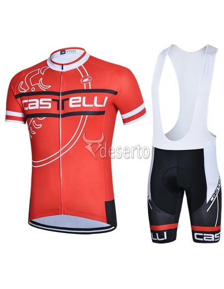 Conjunto corto de ciclismo Castelli: comodidad y frescura para tus paseos