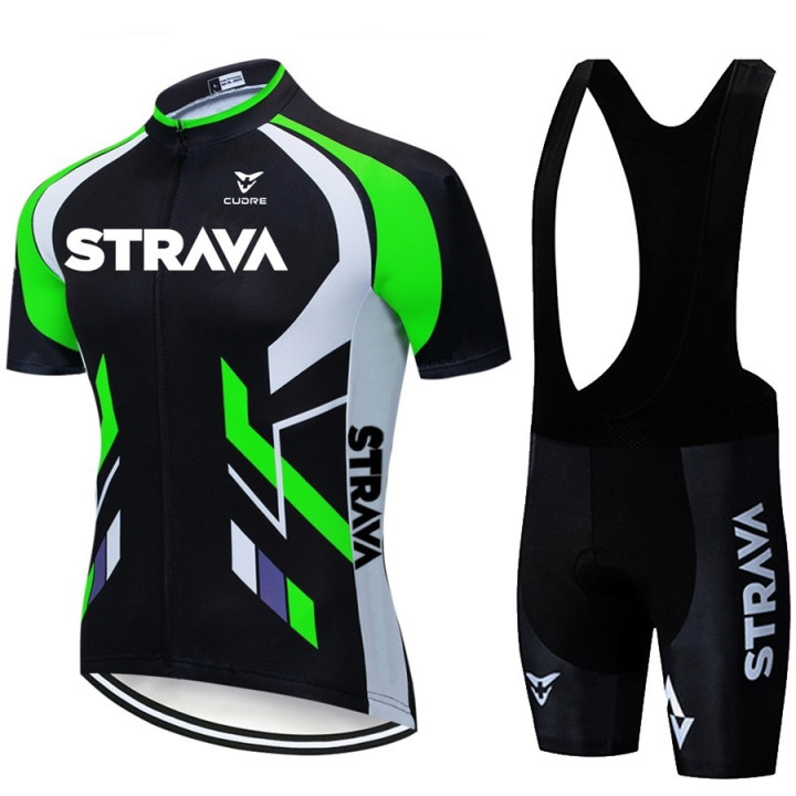 Conjunto de ciclismo corto STRAVA: comodidad y frescura para tus paseos