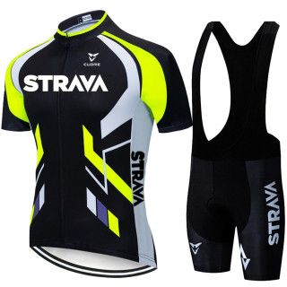 Conjunto corto de ciclismo STRAVA: comodidad y estilo para tus rutas