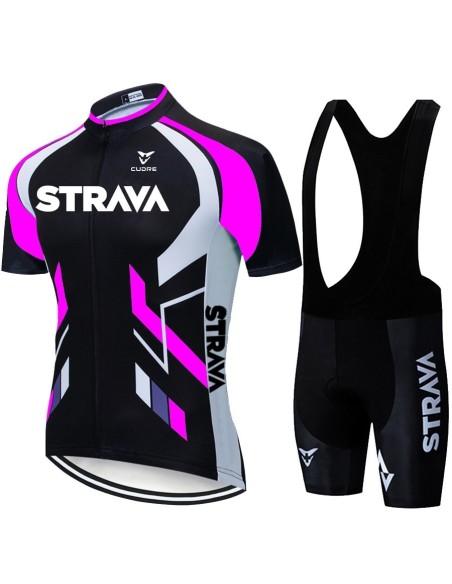 Conjunto corto de ciclismo STRAVA: comodidad y estilo para tus paseos