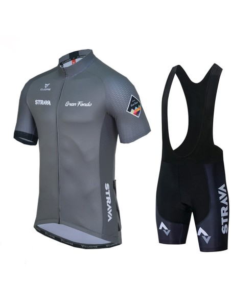 Conjunto corto de ciclismo STRAVA: comodidad y frescura para tus rutas