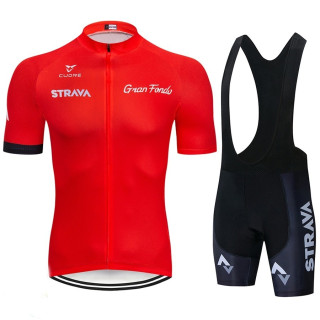 Conjunto corto de ciclismo STRAVA: comodidad y frescura para tus rutas