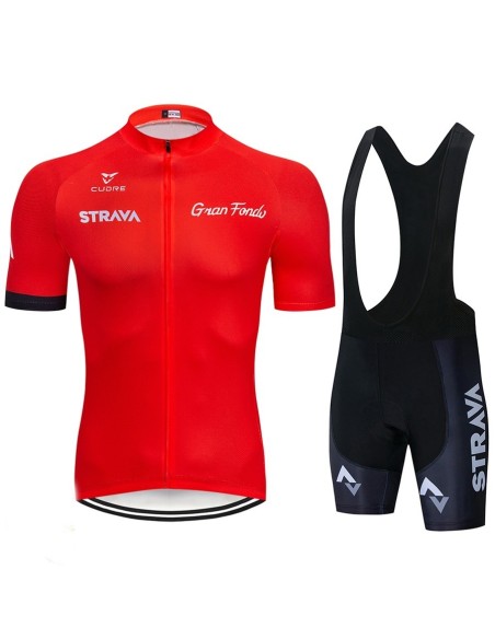 Conjunto corto de ciclismo STRAVA: comodidad y frescura para tus rutas