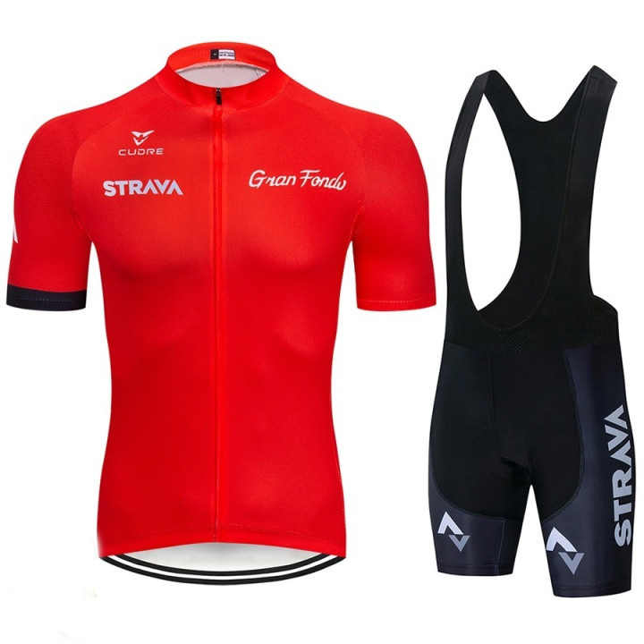 Conjunto corto de ciclismo STRAVA: comodidad y frescura para tus rutas