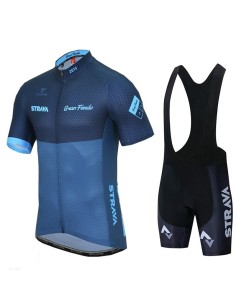 Conjunto de ciclismo corto STRAVA: comodidad y frescura para tus paseos