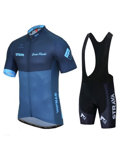 Conjunto de ciclismo corto STRAVA: comodidad y frescura para tus paseos