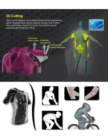 Conjunto corto de ciclismo MALOJA: comodidad y frescura para tus paseos