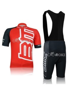 Conjunto de ciclismo corto BMC: comodidad y estilo para tus paseos