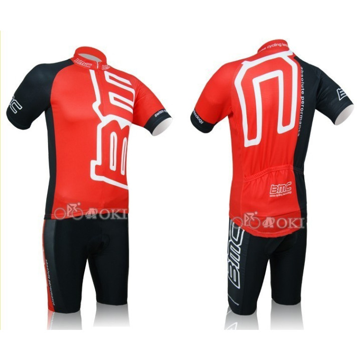 Conjunto de ciclismo corto BMC: comodidad y estilo para tus paseos