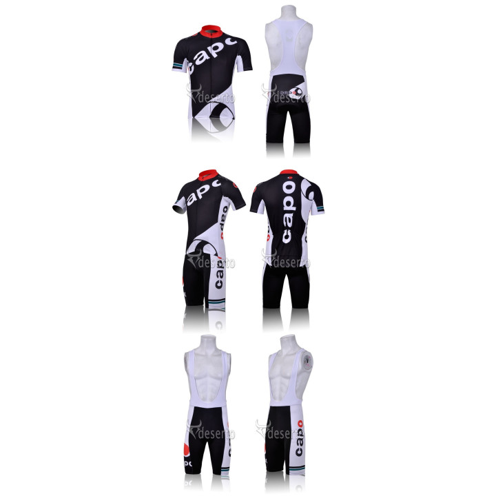 Equipación corta de ciclismo Capo: confort y estilo para tus rutas