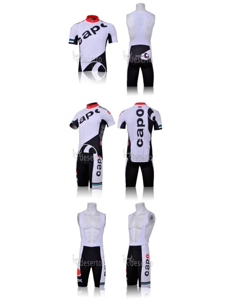 Conjunto corto de ciclismo Capo: comodidad y frescura para tus rutas de verano