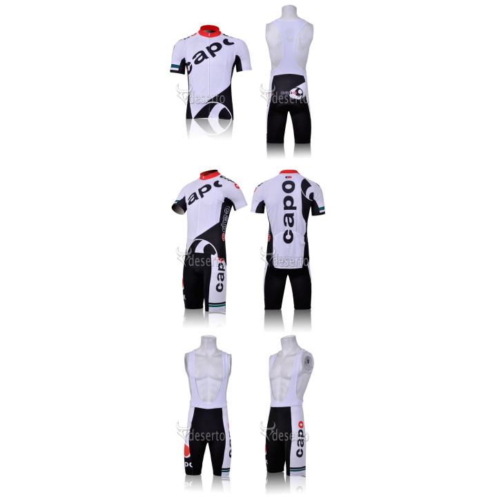 Conjunto corto de ciclismo Capo: comodidad y frescura para tus rutas de verano