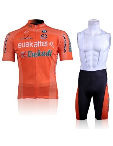 Conjunto corto de ciclismo Euskaltel Euskadi: comodidad y estilo para tus rutas