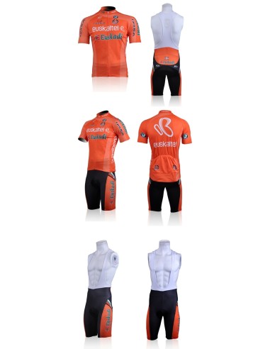 Conjunto corto de ciclismo Euskaltel Euskadi: comodidad y estilo para tus rutas