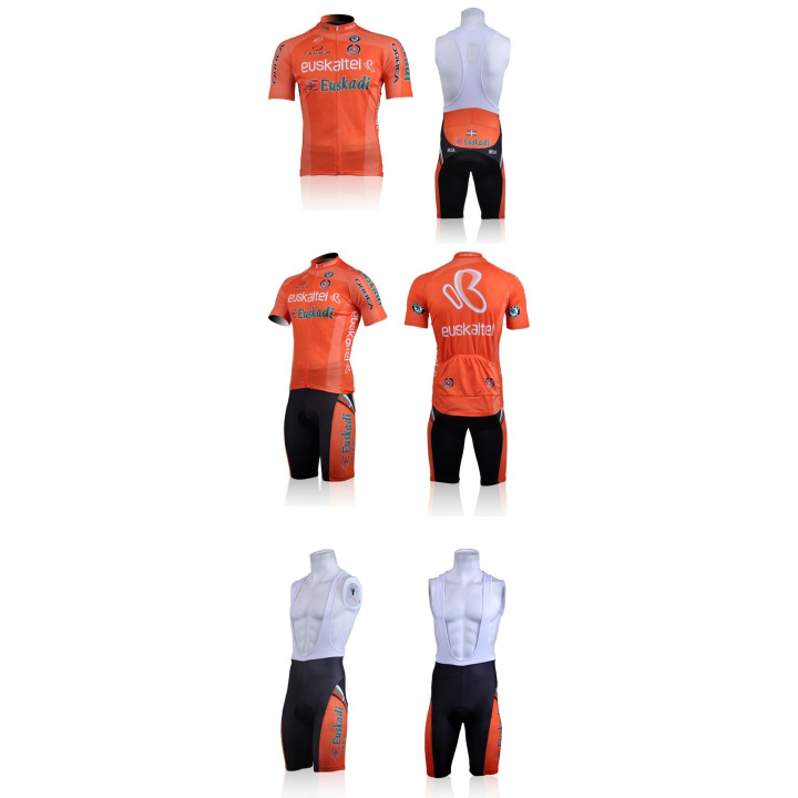 Conjunto corto de ciclismo Euskaltel Euskadi: comodidad y estilo para tus rutas