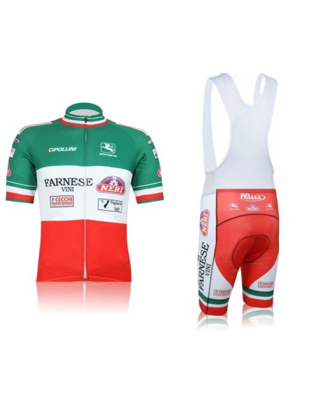 Conjunto corto de ciclismo Farnese Vini: comodidad y estilo para tus rutas