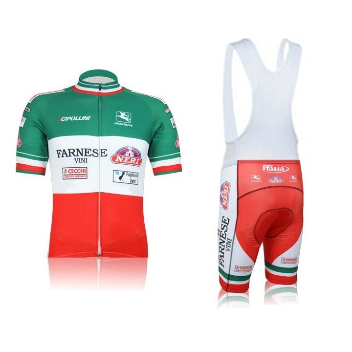 Conjunto corto de ciclismo Farnese Vini: comodidad y estilo para tus rutas