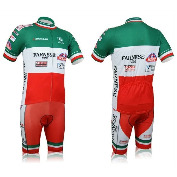 Conjunto corto de ciclismo Farnese Vini: comodidad y estilo para tus rutas