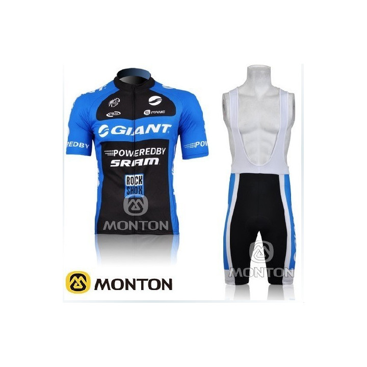 Equipación de ciclismo corta Giant para sentirte cómodo y fresco en tus paseos