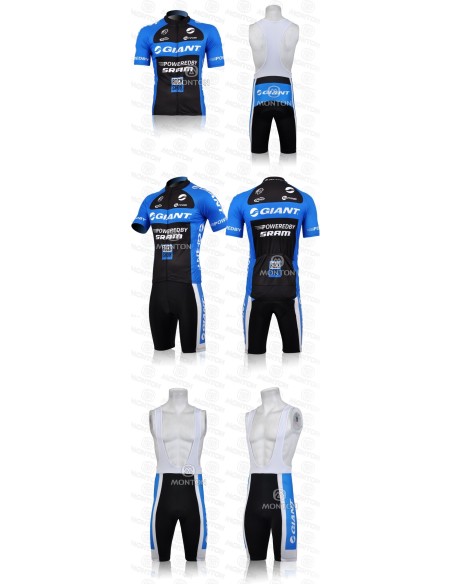 Equipación de ciclismo corta Giant para sentirte cómodo y fresco en tus paseos