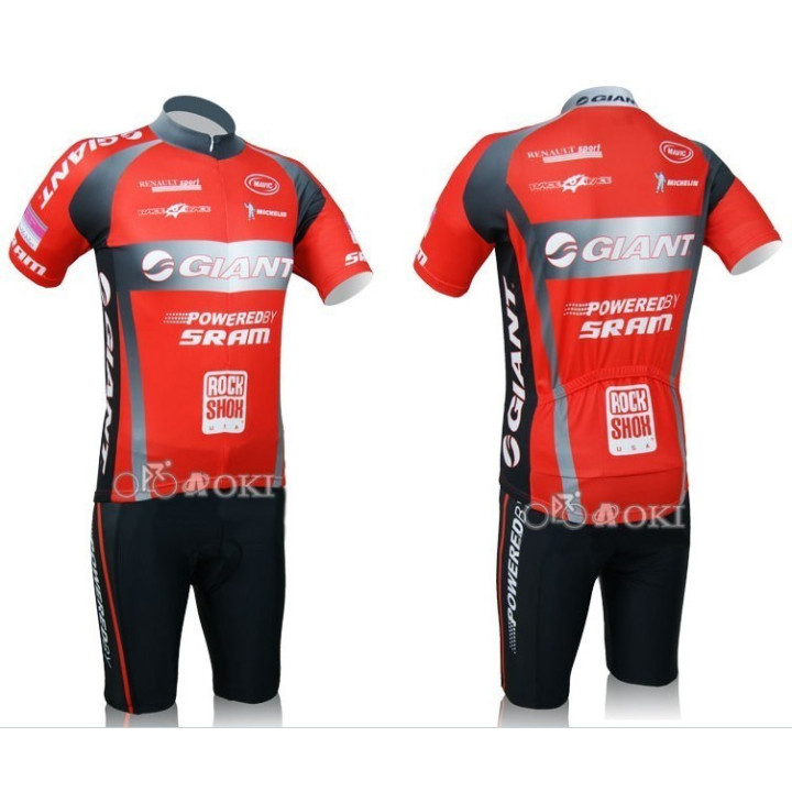 Conjunto corto de ciclismo Giant: comodidad y estilo para tus rutas