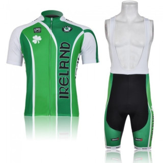 Conjunto corto de ciclismo Ireland: comodidad y frescura para tus rutas
