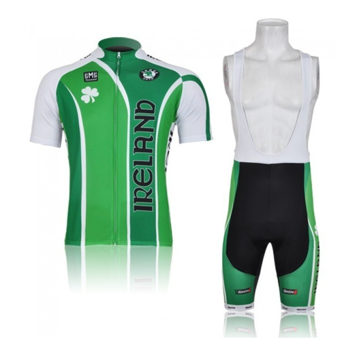 Conjunto corto de ciclismo Ireland: comodidad y frescura para tus rutas