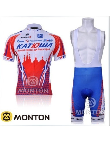Conjunto corto de ciclismo Katusha: comodidad y estilo para tus rutas