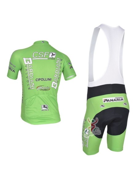 Conjunto de ciclismo corto bardiani para un verano cómodo y fresco